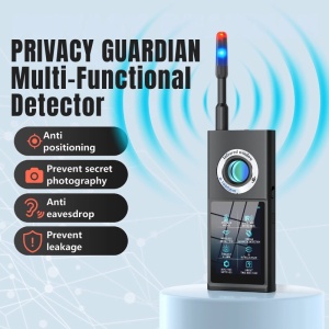 Detector camere ascunse, microfoane si trackere GPS iUni F888, Ecran tactil OLED, Smart AI, Alarma antiefractie, 50-8000 MHz - Img 2