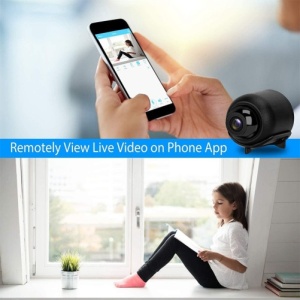Mini Camera Spion iUni X5, Wireless, 16GB, Full HD 1080p, Audio-Video, Detectia Miscarii, Night Vision - Img 4