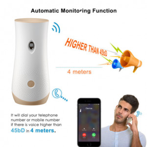 Odorizant cu Microfon Spion si Activare Vocala iUni RLU1 - Img 10