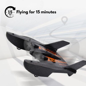 Avion cu telecomanda iUni FX815, 2.4GHz, Plutire pe apa, Rezistent la impact, Giroscop - Img 5