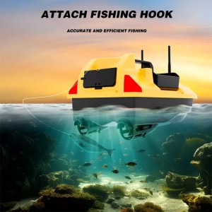Barca Nadit si Momit iUni V020, GPS, Carcasa fosforescenta, 3 cuve, 2kg, 500m, 5200mAh, 10km/h - Img 10