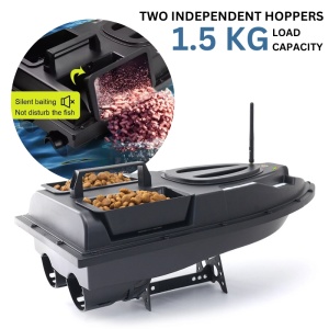 Barca Nadit si Momit iUni V700, 2 cuve, 1.5kg, 500m, 5200mAh, 5.4km/h - Img 7