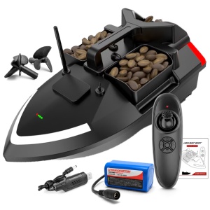 Barca Plantat Nada iUni V801, 3 cuve, 2kg, 500m, 5200mAh, 10km/h