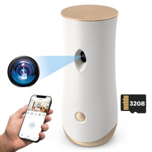Camera Spion in Odorizant iUni IP77, Wi-Fi, Full HD, 32GB, Baterie 2000mAh, Vizualizare Live pe telefon
