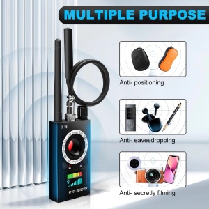 Detector de camere si microfoane spion profesional iUni K18 - Img 10