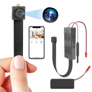 Modul cu Camera Spion iUni IP55, Baterie 2000mAh, Wi-Fi, Full HD, Slot Card microSD