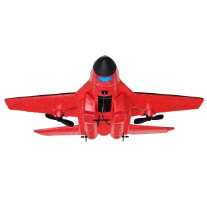 Avion cu telecomanda iUni FX820, SU-35, Giroscop, Rezistent la impact, Rosu - Img 10