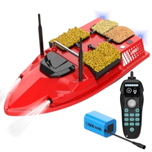 Barca Plantat, Nadit si Momit iUni V803, 12000mAh, 4 cuve, 3kg, 500m, 15km/h - Img 15