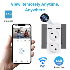 Camera Spion in Adaptor dublu iUni AD2, Wi-Fi, Full HD, Vizualizare in timp real - Img 4