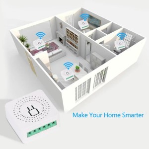 Comutator, Releu inteligent WiFi iUni DS2, WiFi, 16A, Smart Life / Tuya APP, Programabil, Control vocal - Img 8