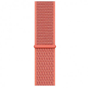 Curea iUni compatibila cu Apple Watch Ultra/SE/8/7/6/5/4/3/2/1, 38mm, Nylon Sport, Woven Strap, Orange - Img 4