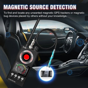 Detector de camere si microfoane spion profesional iUni K68 - Img 3