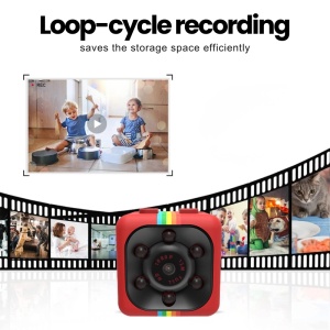 Mini Camera iUni SQ11, Full HD, 1080P, Night Vision, Slot Card MicroSD - Img 6