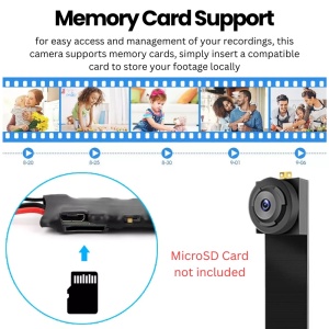 Mini Camera Modul iUni IP40, Wi-Fi, Slot Card microSD, Vizualizare Live pe telefon - Img 5
