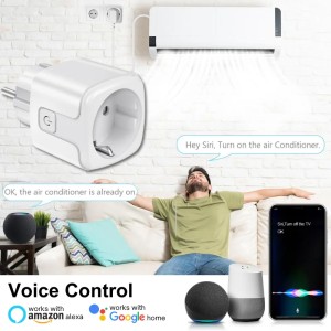 Priza inteligenta iUni PS1, 16A, WiFi, Monitorizare consum, Smart Life / Tuya APP, Compatibila Alexa/Google Assistant - Img 7