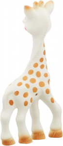 Set Girafa Sophie si figurina din cauciuc pentru rontait So Pure" - Img 4