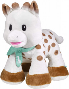 Vulli Girafa Sophie 'pufoasa' maxi 35 cm - Img 5