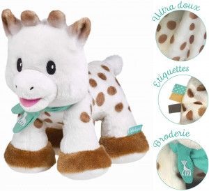 Vulli Girafa Sophie 'pufoasa' 20 cm - Img 2