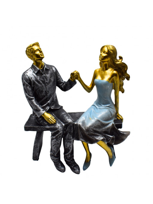 Statuetă Rășină Cuplu 17x9x24