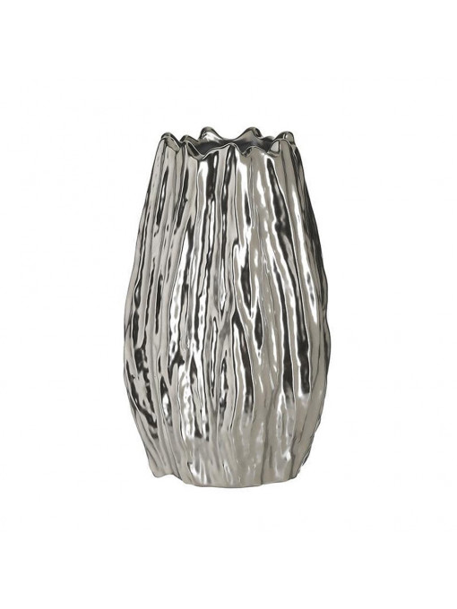 Vaza Ceramica, Argintiu, Charisma D13Χ20