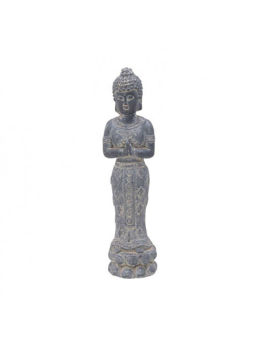 Statuetă decorativă Zen Buddha, Charisma, Rășină, 13x12x51cm