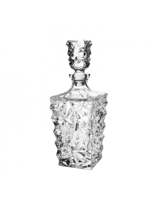 Decantor Whisky Glacier, Cristal Bohemia, 900 ml