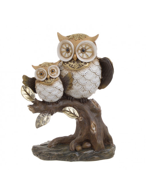 Figurina Owl Family, Rasina, Charisma 17x9x23