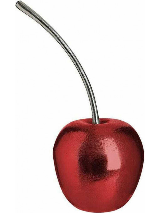 Decoratiune Red Cherry, Charisma, Metal, 18Χ15Χ37