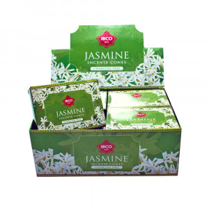 Conuri parfumate Jasmine, IBCO India, 10 buc