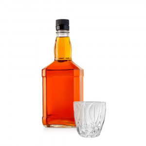 Set 6 Pahare Whisky Ocean, Cristal Bohemia, 320 ml