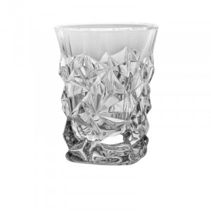 Pahar Whisky, Tumbler Glacier, Cristal Bohemia, 190 ml