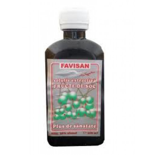 Solutie extractiva fructe de soc