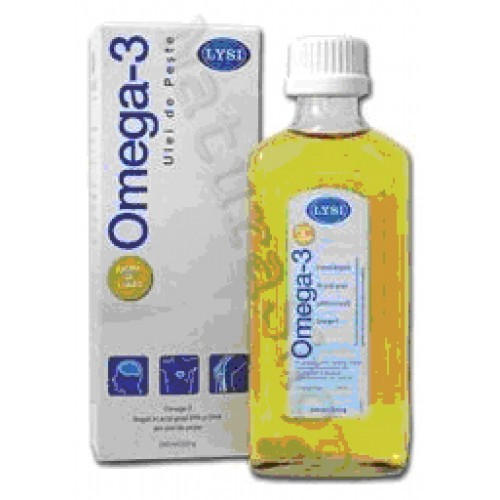 Omega-3 Lysi – Ulei Pur de Peste