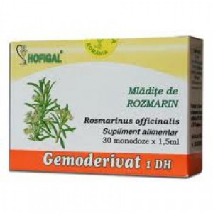 Gemoderivat mladite de rozmarin
