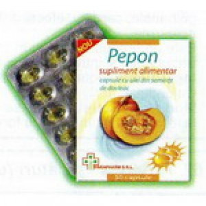 Pepon-capsule cu ulei din seminte de dovleac