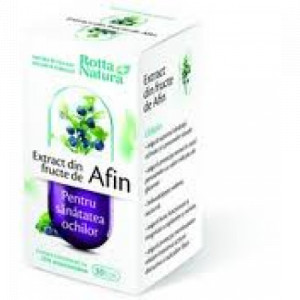 Extract din fructe de afin