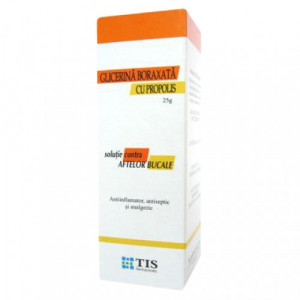 Glicerina boraxata cu propolis