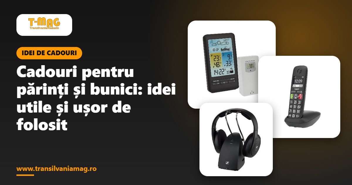 Cadouri pentru părinți și bunici: idei utile și ușor de folosit