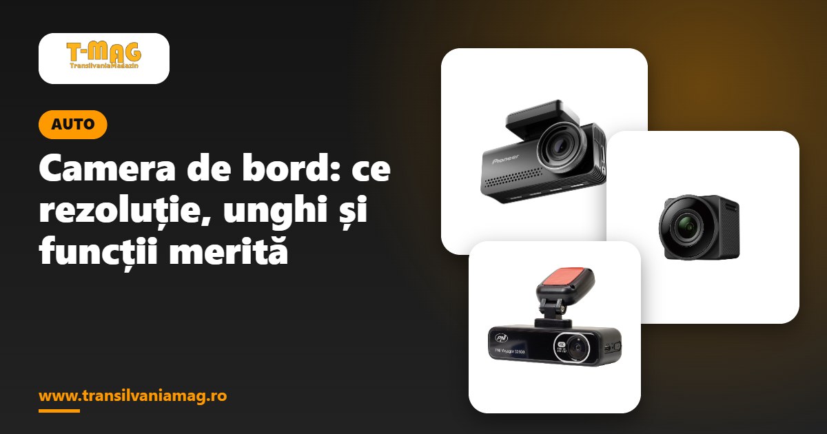 Camera de bord: ce rezoluție, unghi și funcții merită