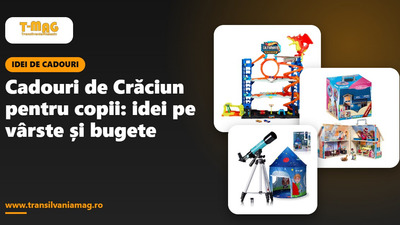 Cadouri de Crăciun pentru copii: idei pe vârste și bugete
