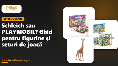 Schleich sau PLAYMOBIL? Ghid pentru figurine și seturi de joacă
