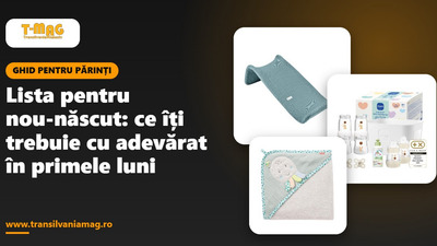 Lista pentru nou-născut: ce îți trebuie cu adevărat în primele luni