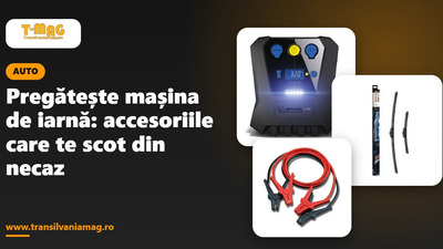 Pregătește mașina de iarnă: accesoriile care te scot din necaz
