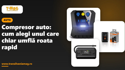 Compresor auto: cum alegi unul care chiar umflă roata rapid