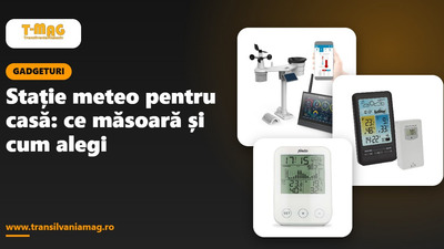 Stație meteo pentru casă: ce măsoară și cum alegi