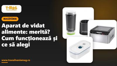 Aparat de vidat alimente: merită? Cum funcționează și ce să alegi