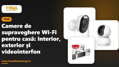 Camere de supraveghere Wi-Fi pentru casă: interior, exterior și videointerfon
