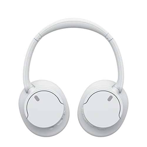 Casti wireless Sony WH-CH720N Bluetooth Noise Cancelling Alb