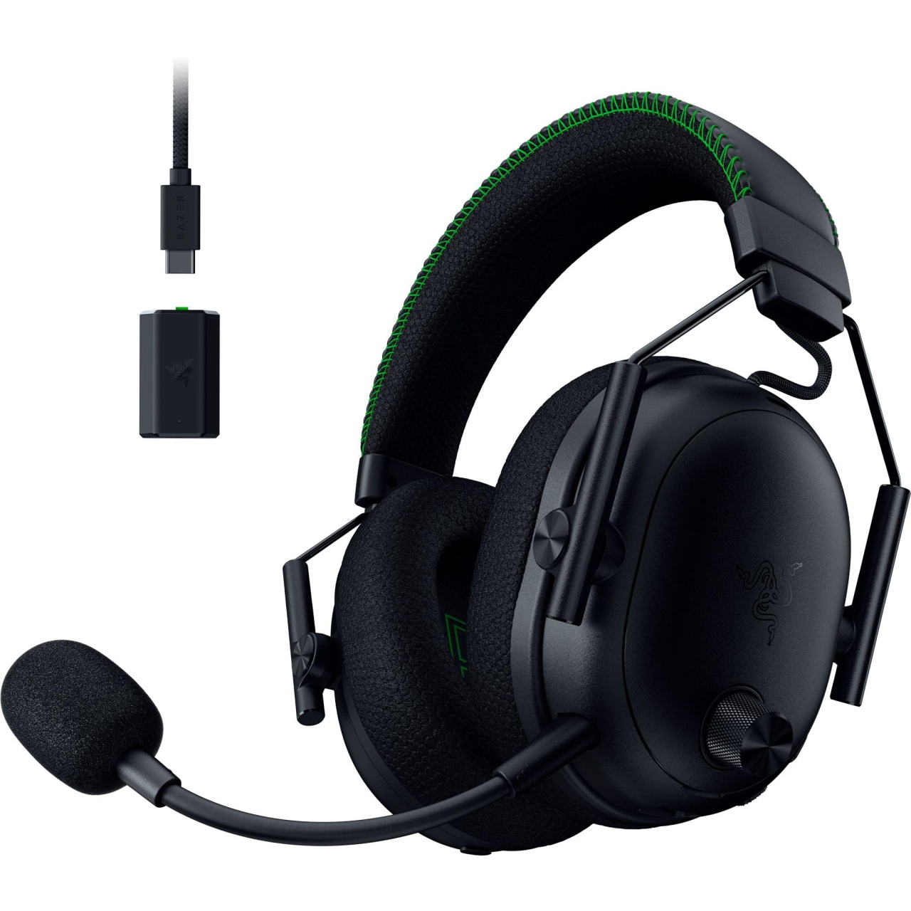 Casti gaming Razer BlackShark V3 Pro Wireless XboxPC ANC Negru