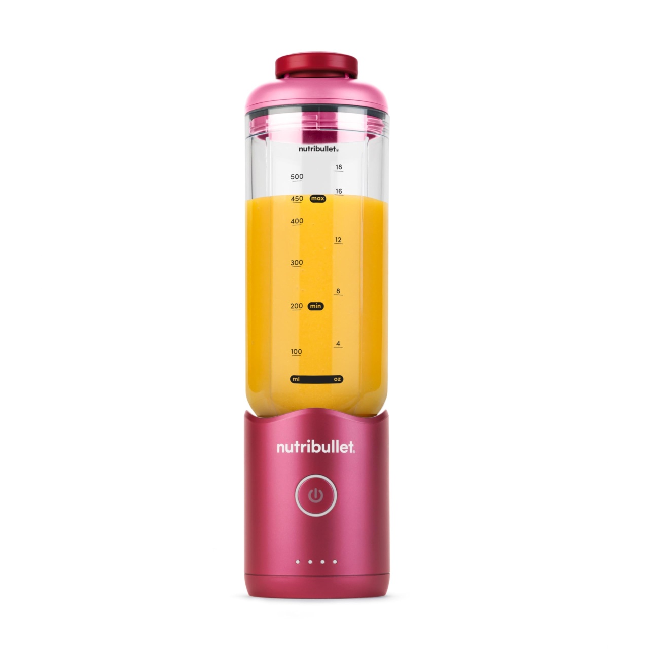 Blender portabil Nutribullet Flex 650ml Magenta USB-C BPA-free